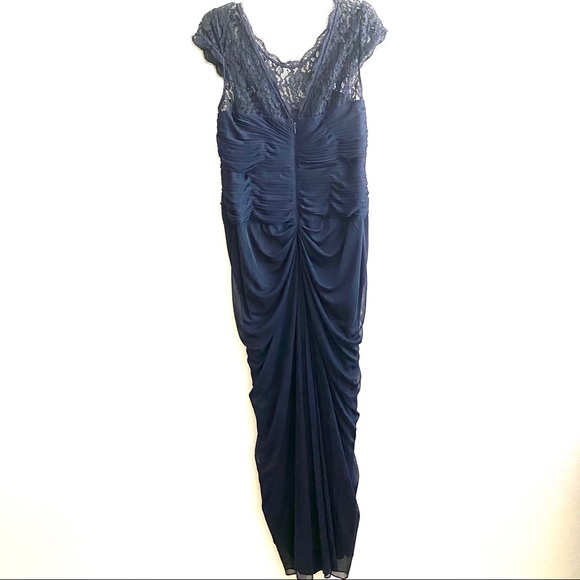 Adrianna Pappell Formal Dress Navy - Picture 7 of 8